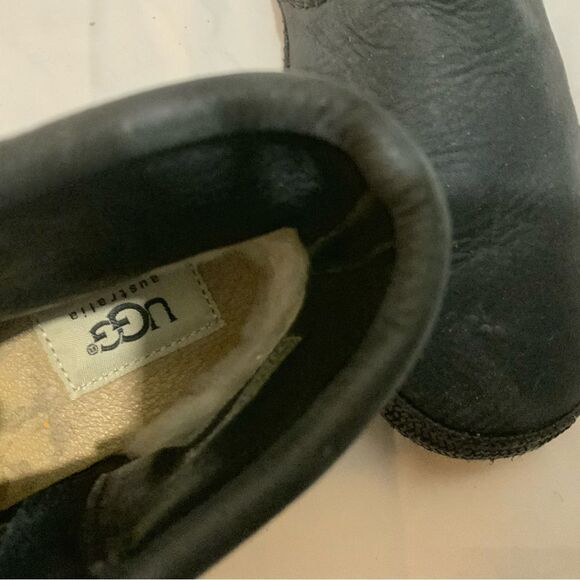 UGG Tiana Fringe Ankle Booties Leather Side Zip Casual 1005454 Womens 8 - Picture 13 of 13